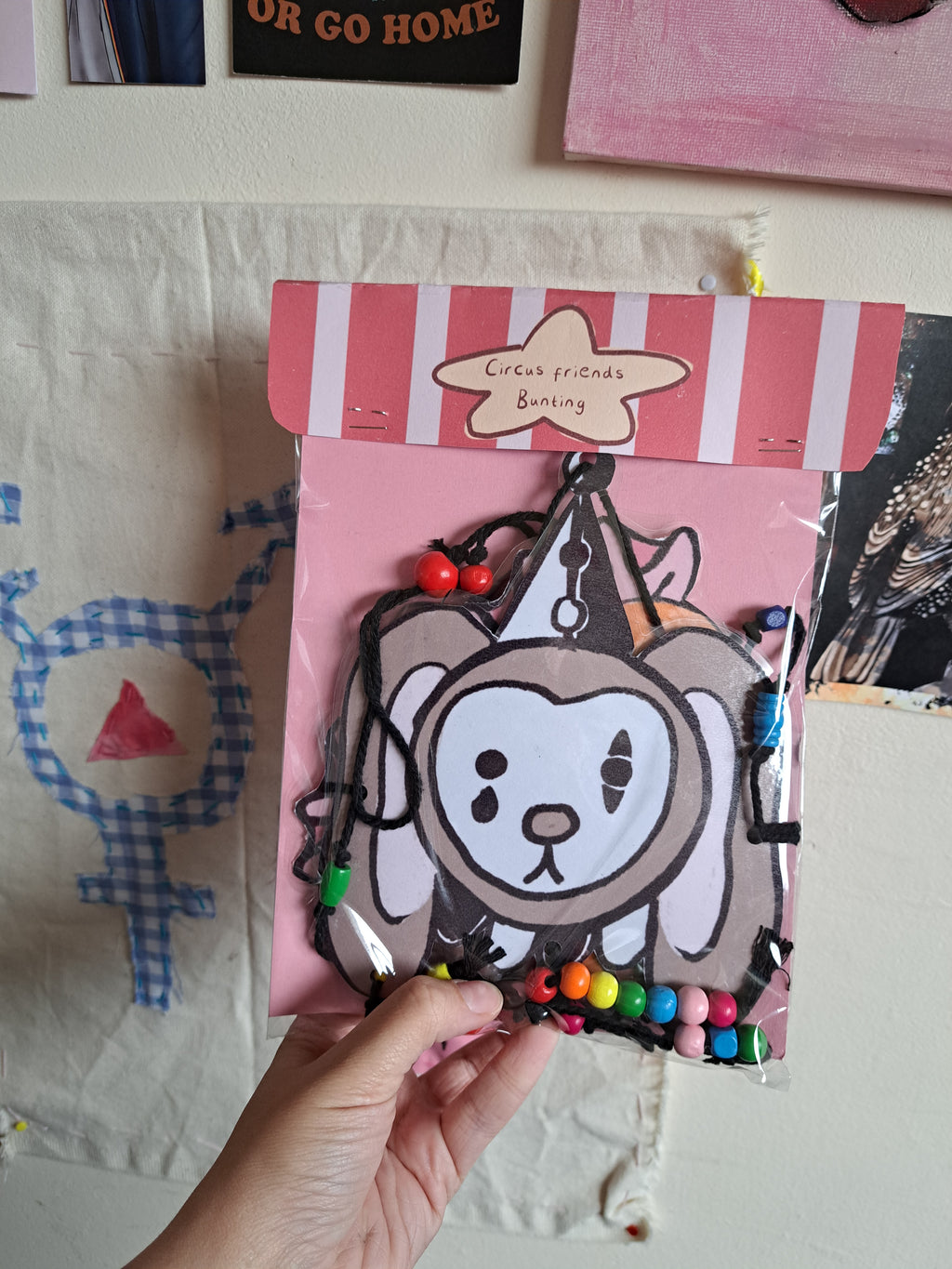 Circus friends Bunting
