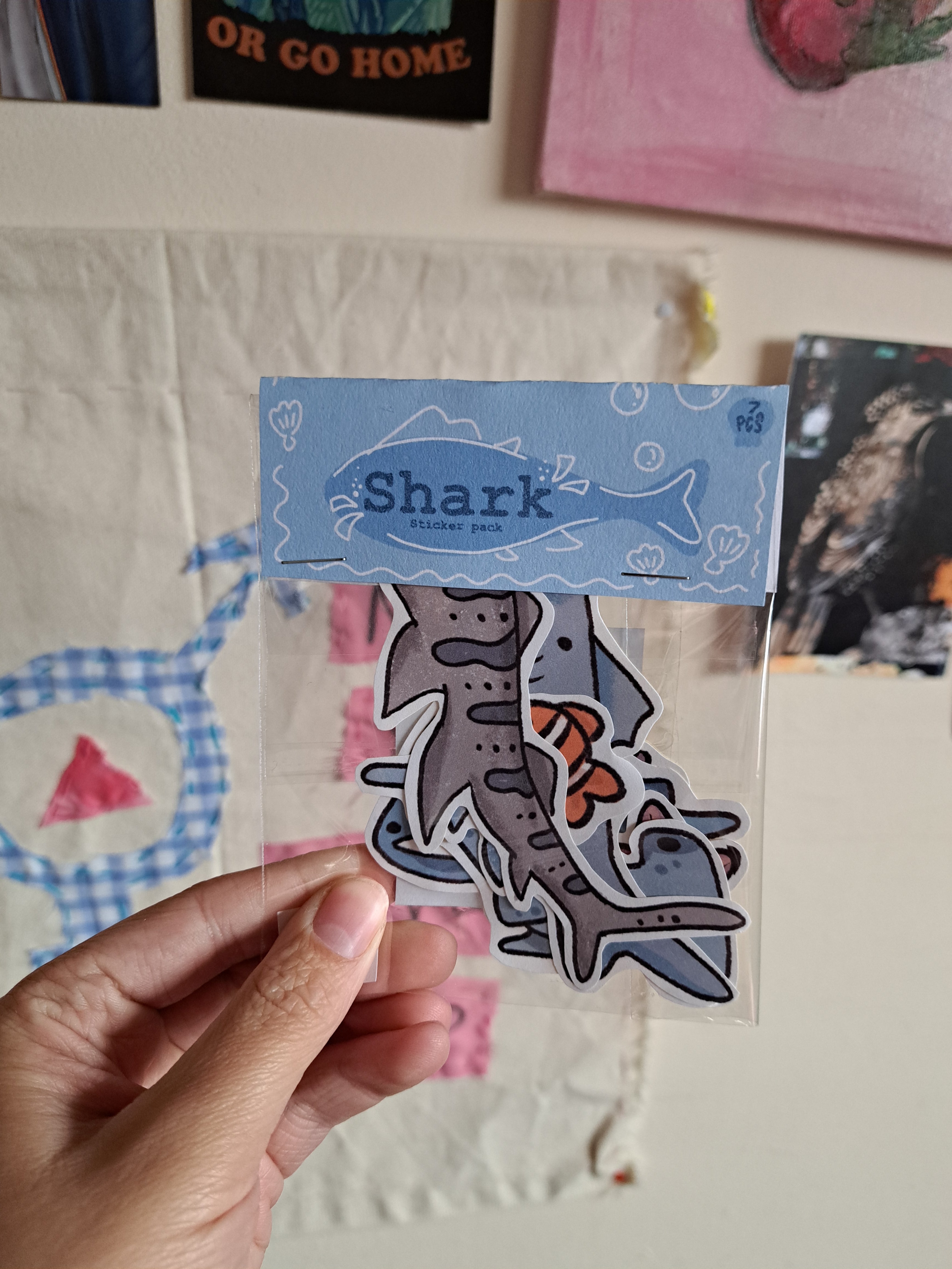 Shark sticker pack