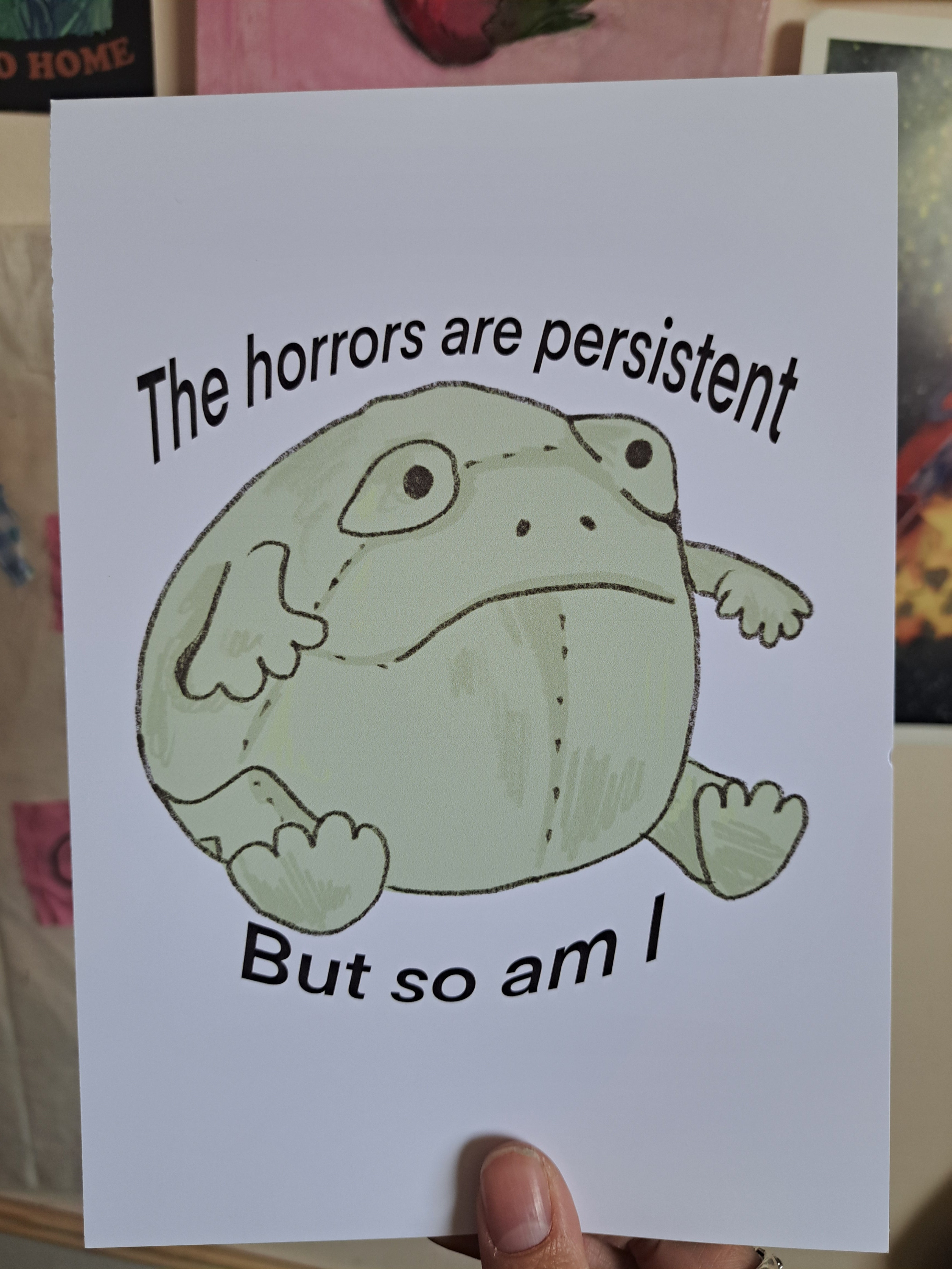 Horrors print