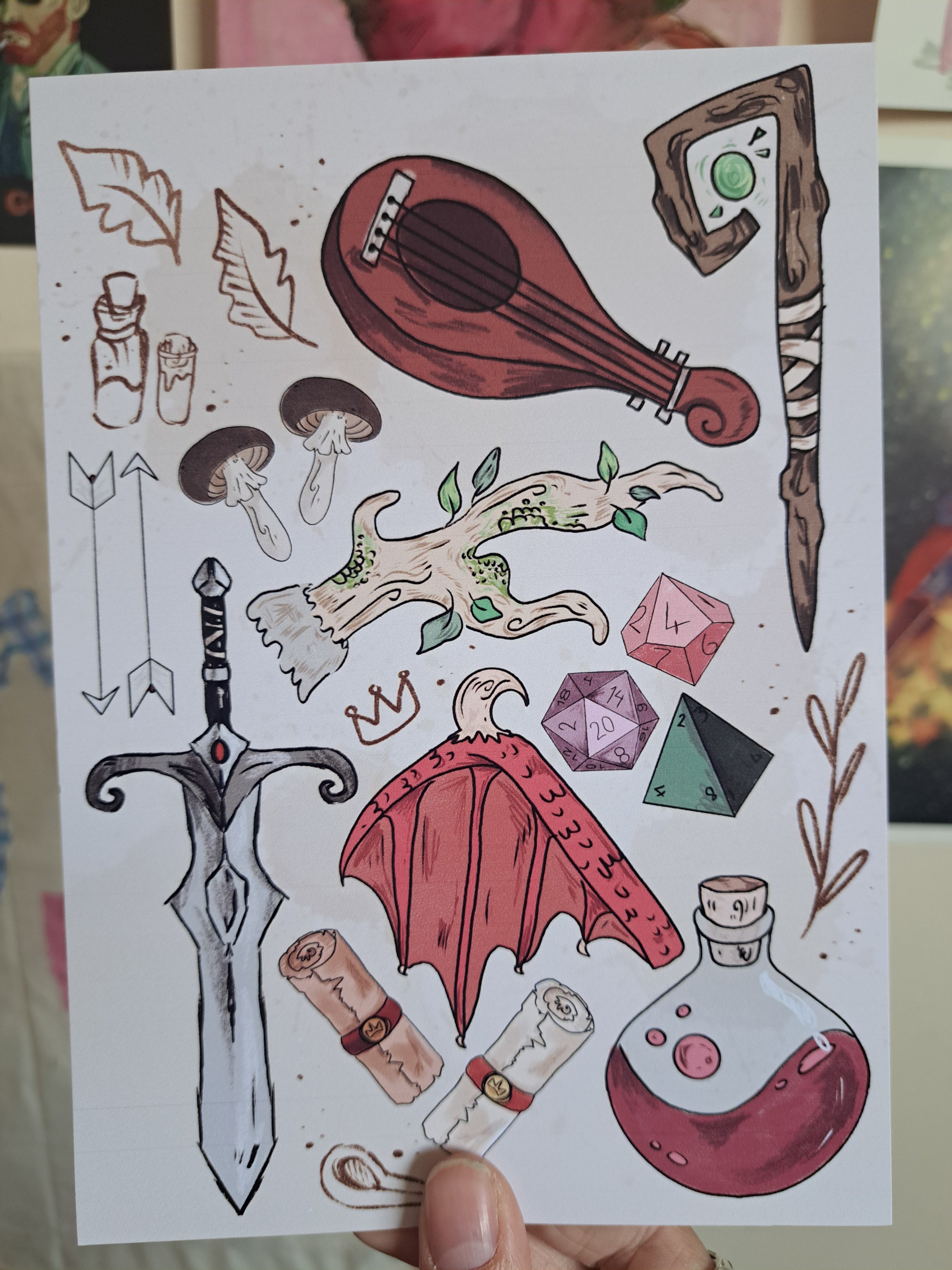 Dungeons and Dragons print