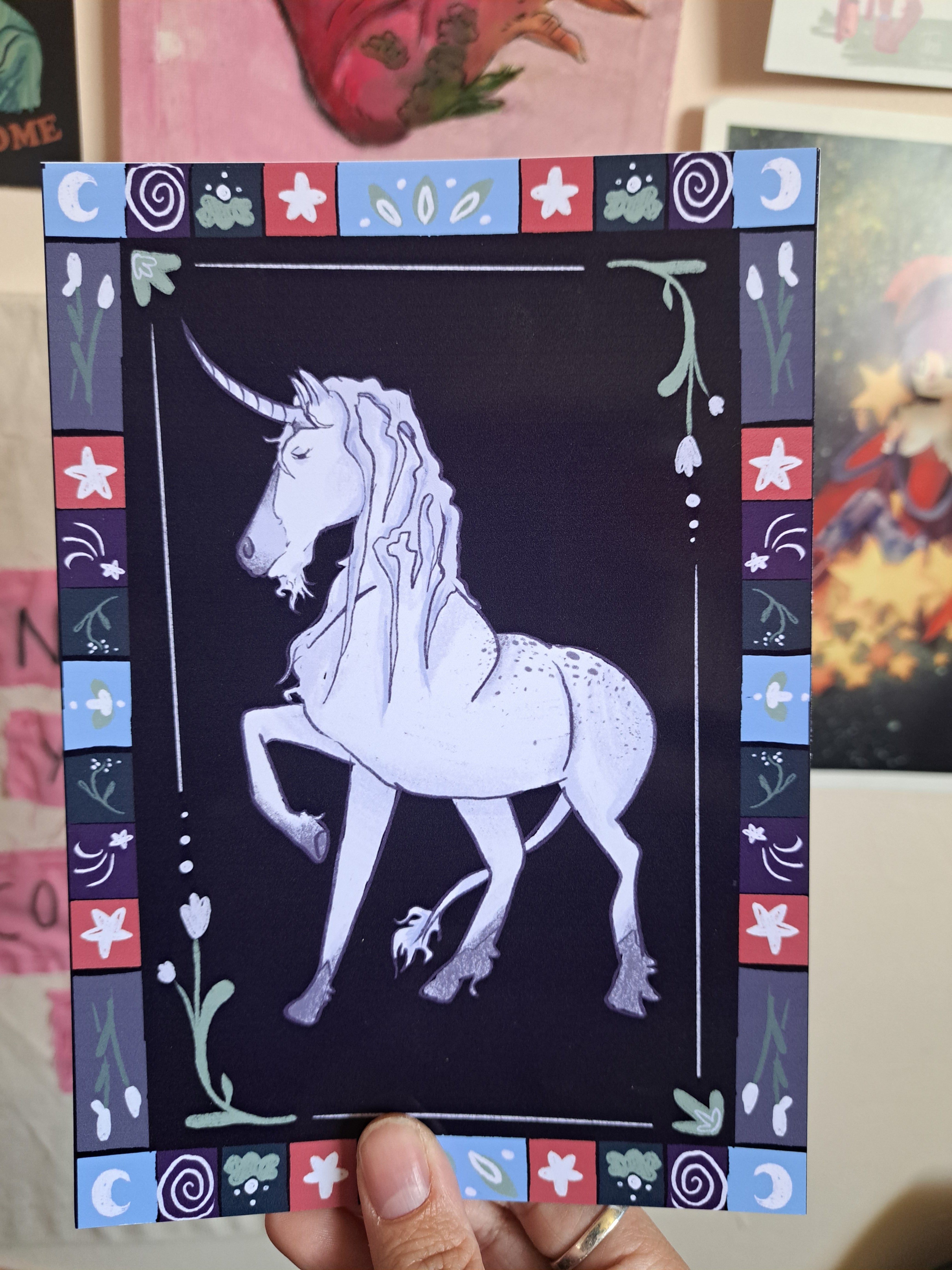Unicorn print