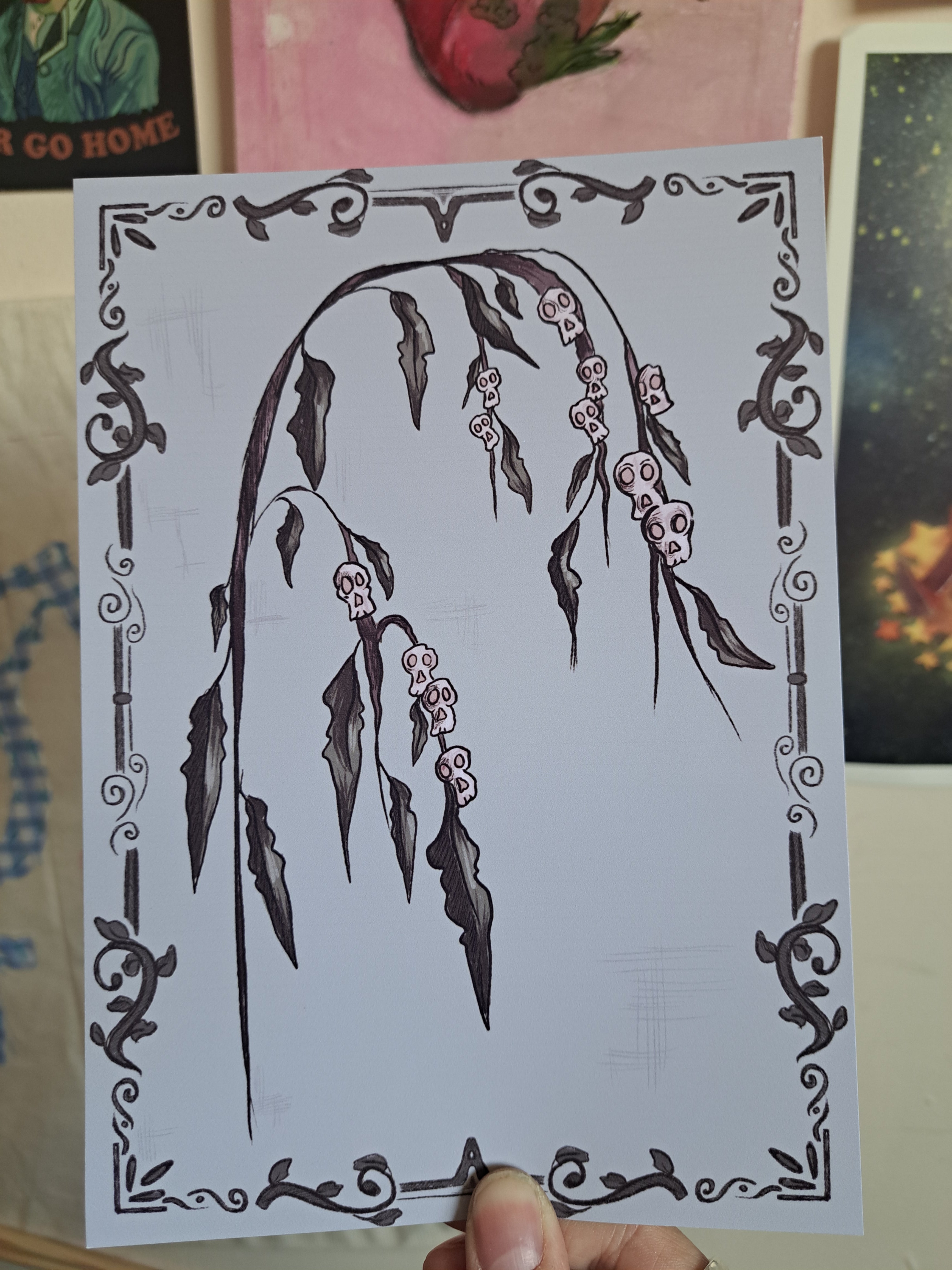 Dead Snap dragon prints