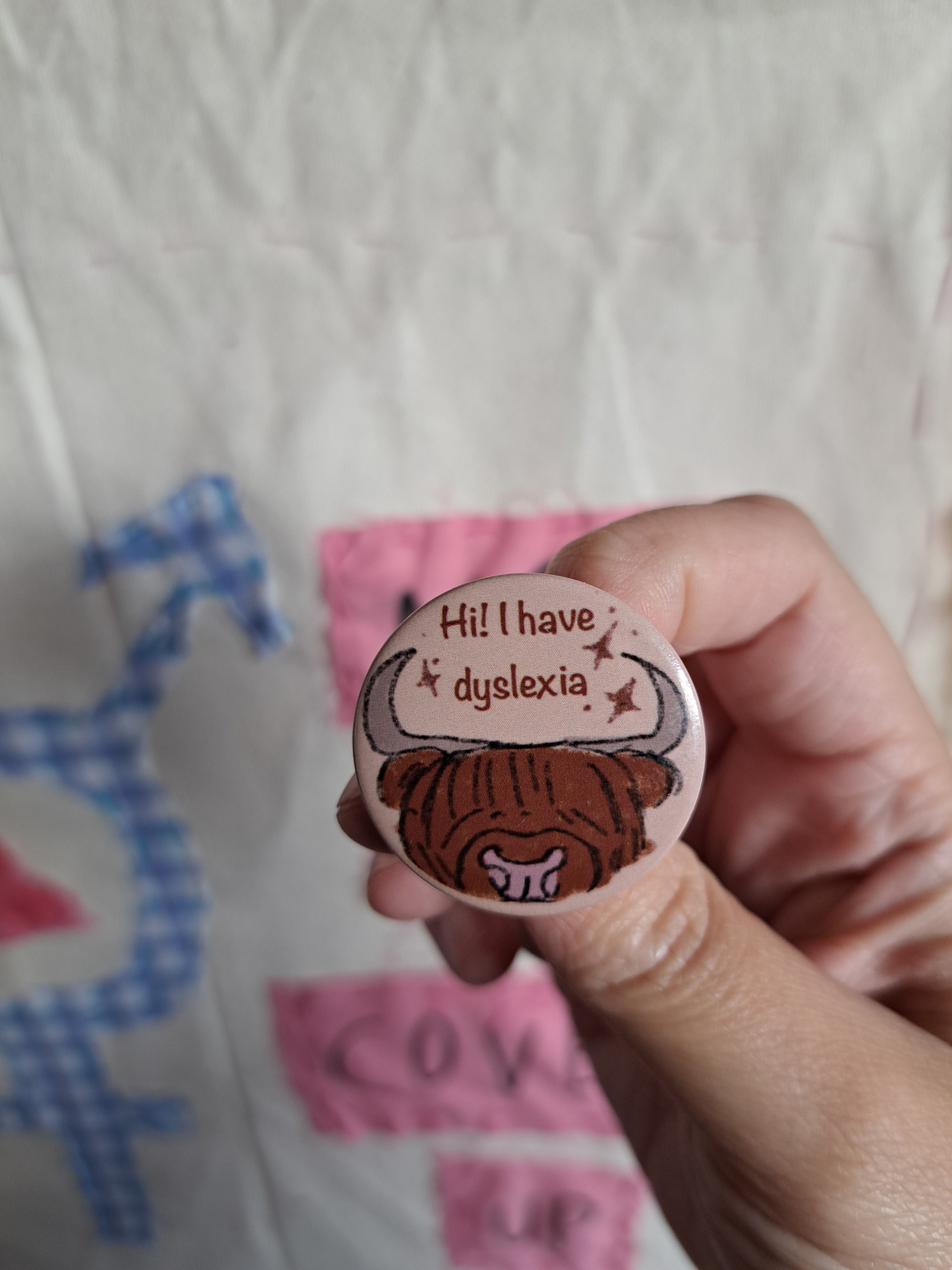Dyslexia badge
