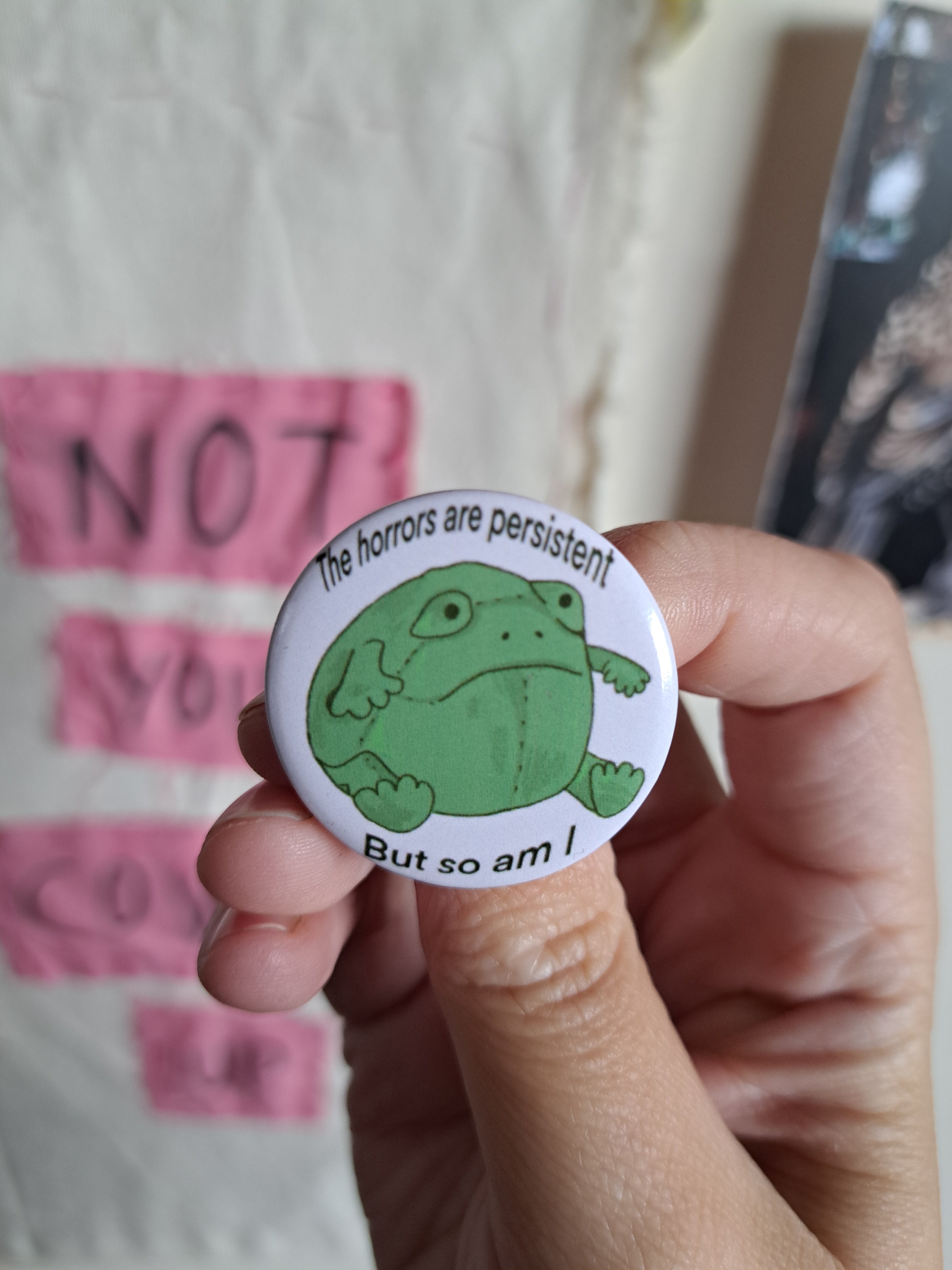 Horrors badge