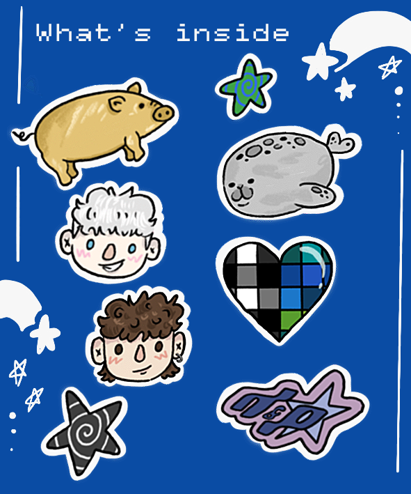 Dan and Phil Sticker pack